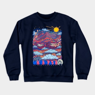 Apus Mountains of Colors Crewneck Sweatshirt